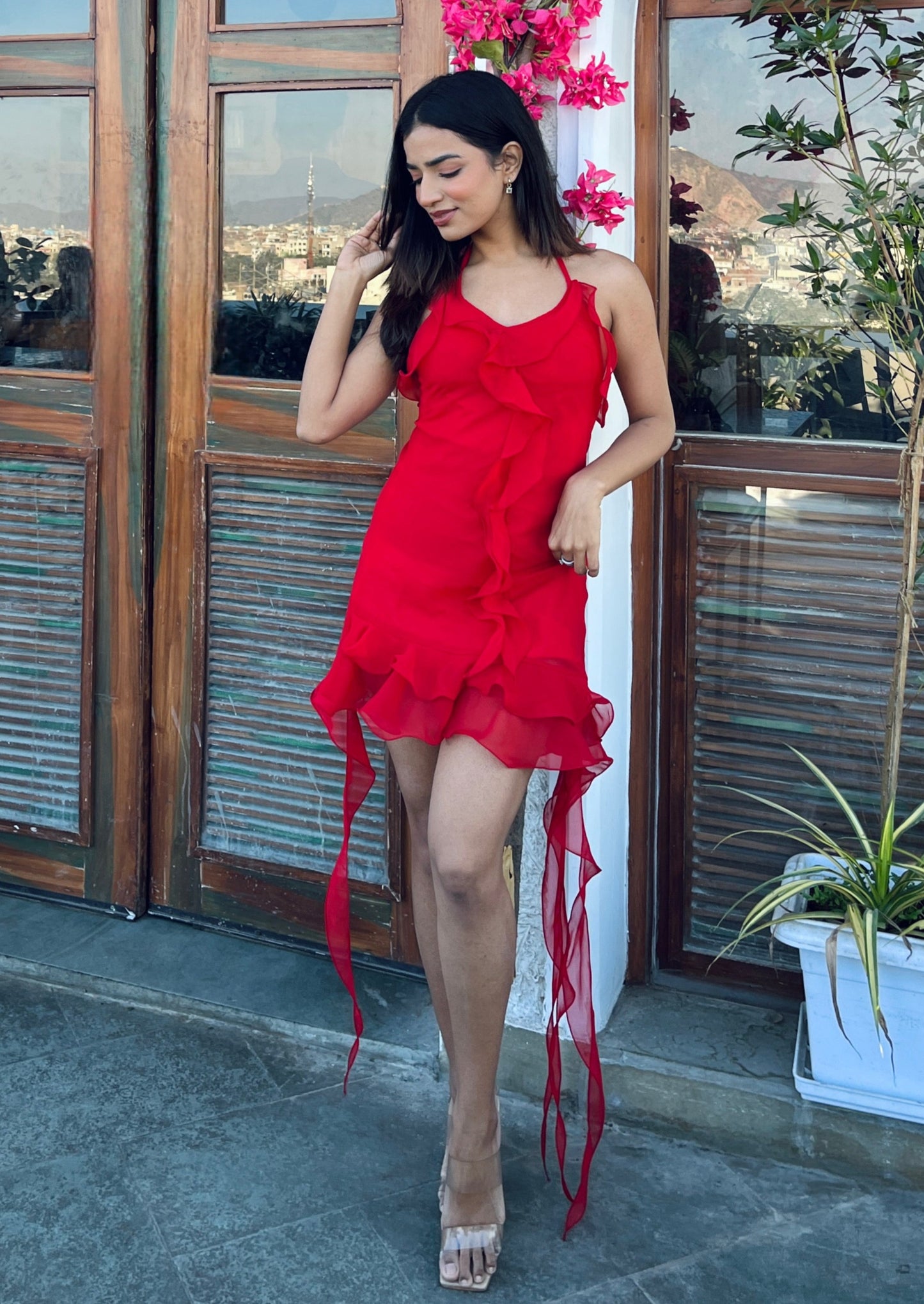 Fiesta Frill Dress