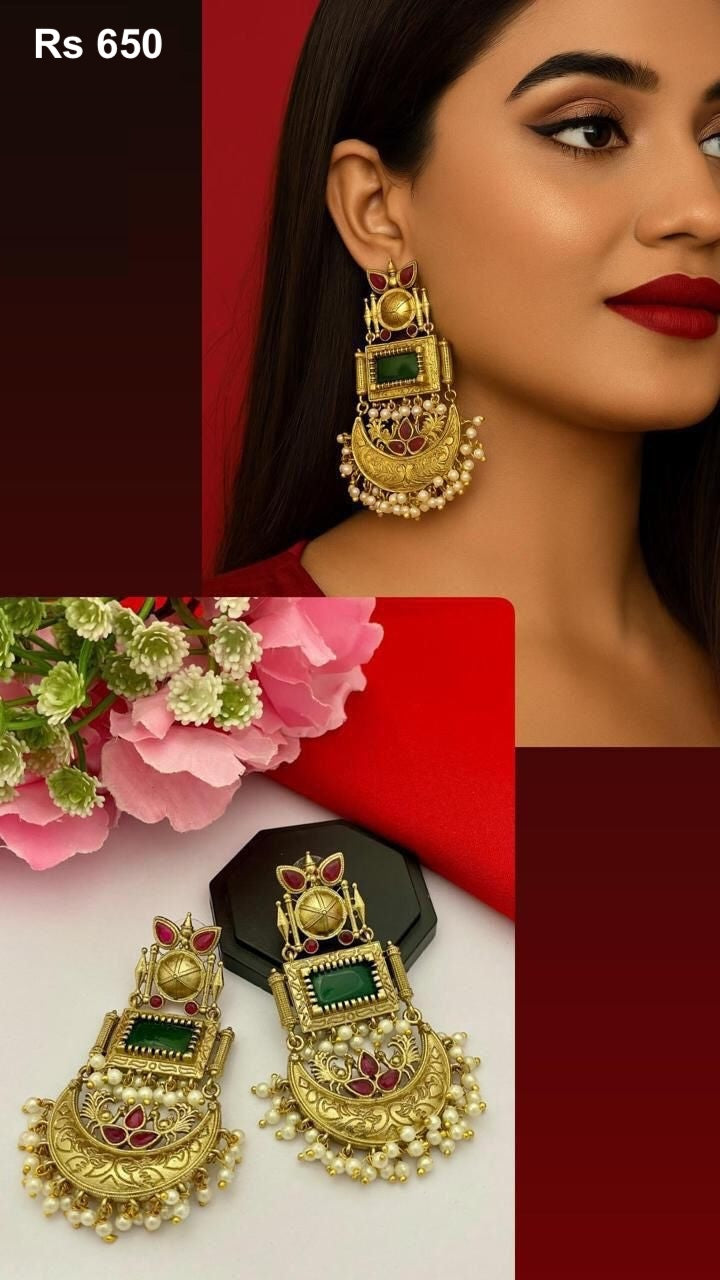 Brass Earring 531