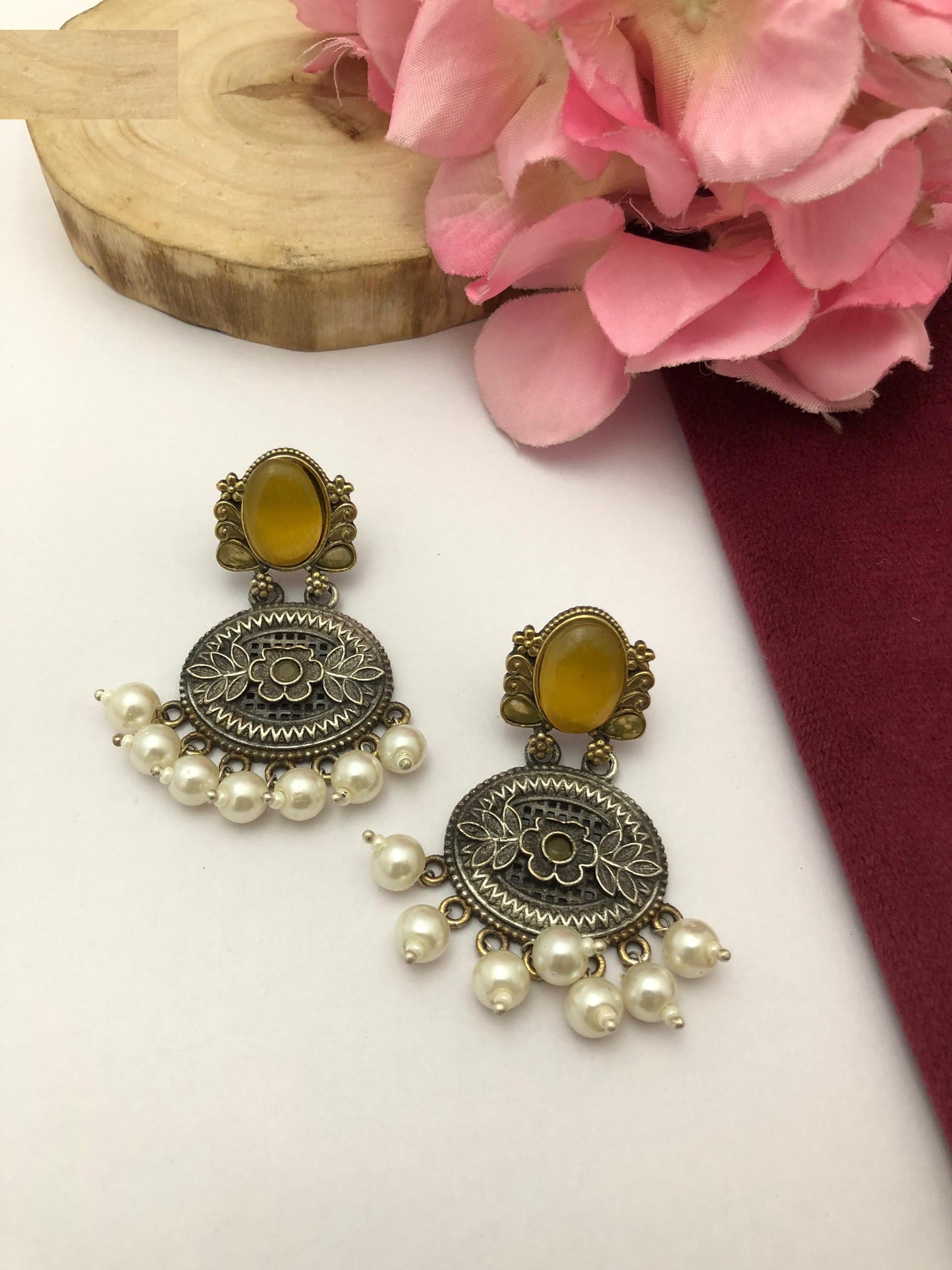 015 Brass Earrings