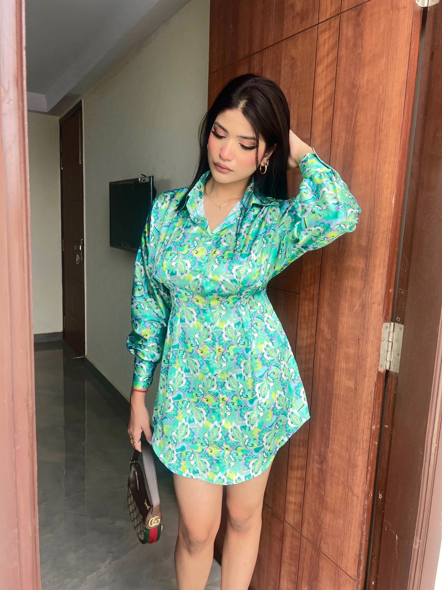 Colour Burst Shirt Dress