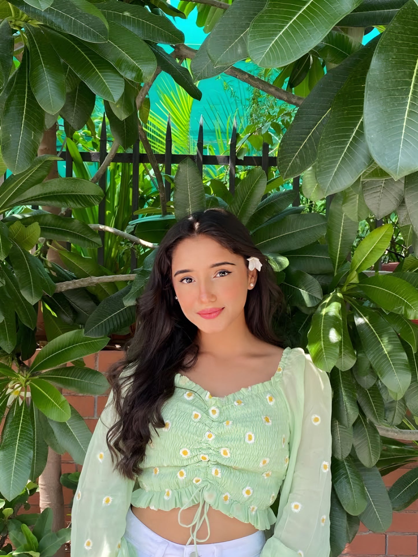 Daisy Darling Embroidered Top