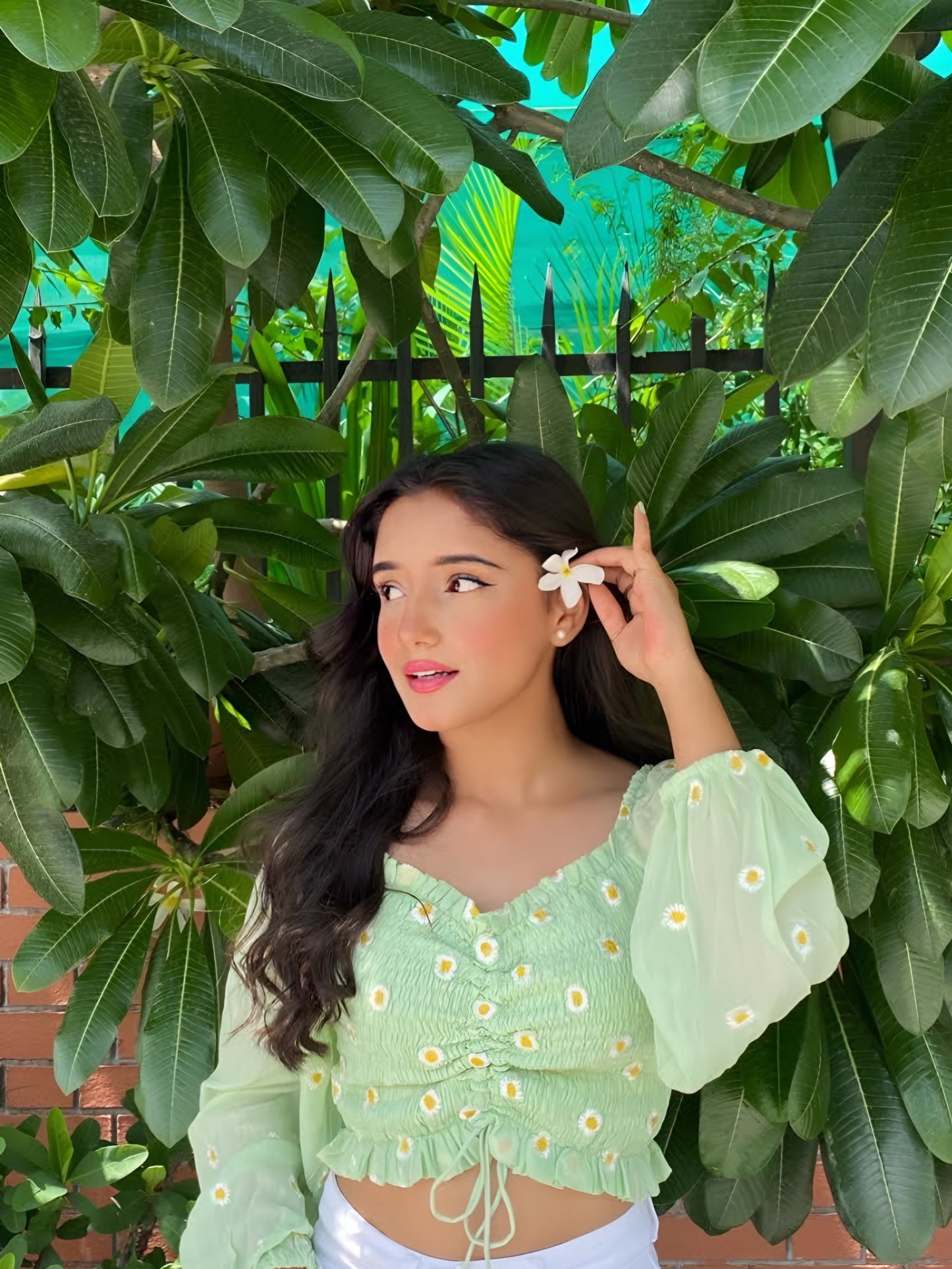 Daisy Darling Embroidered Top