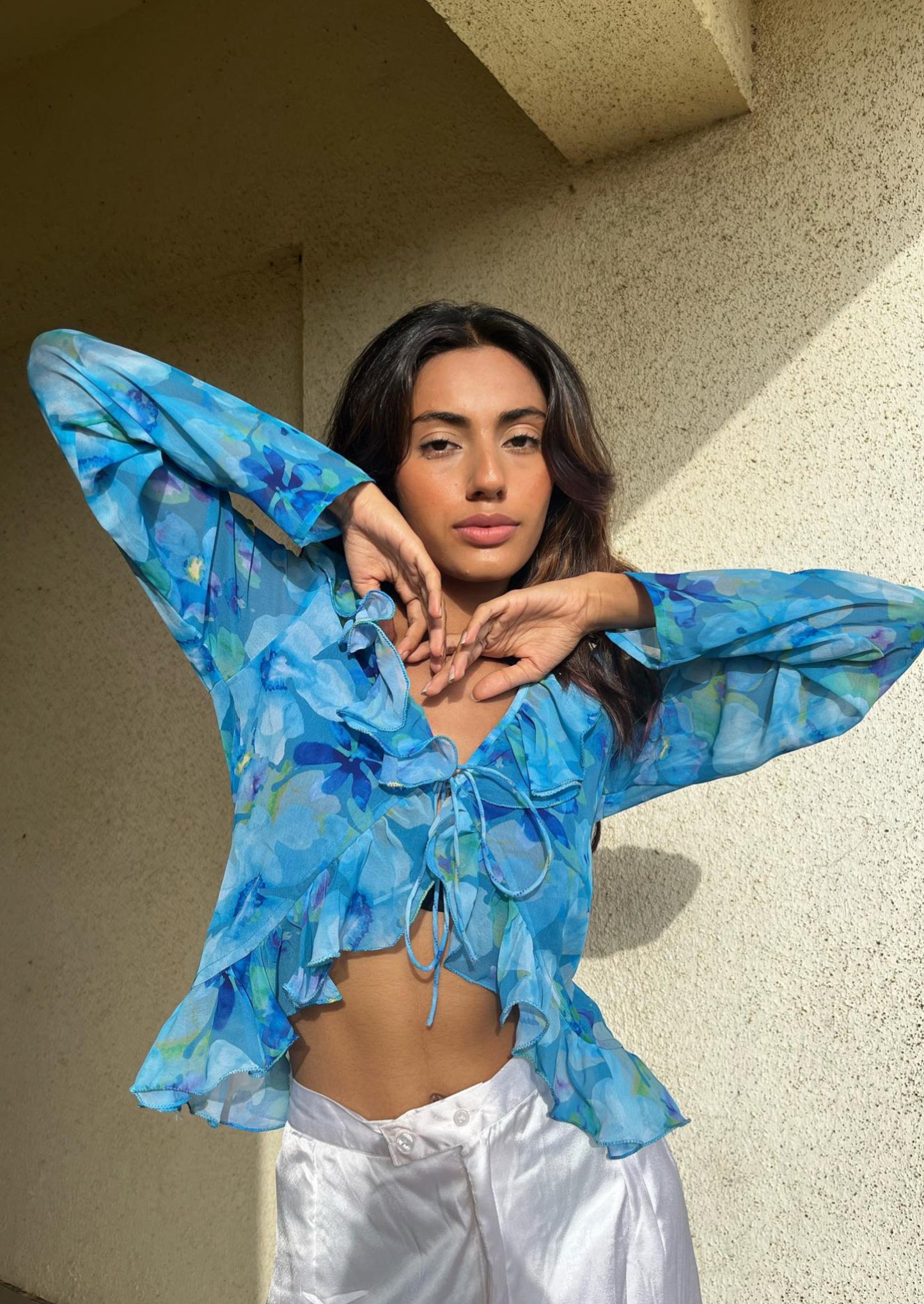 Flirty Ruffle Top