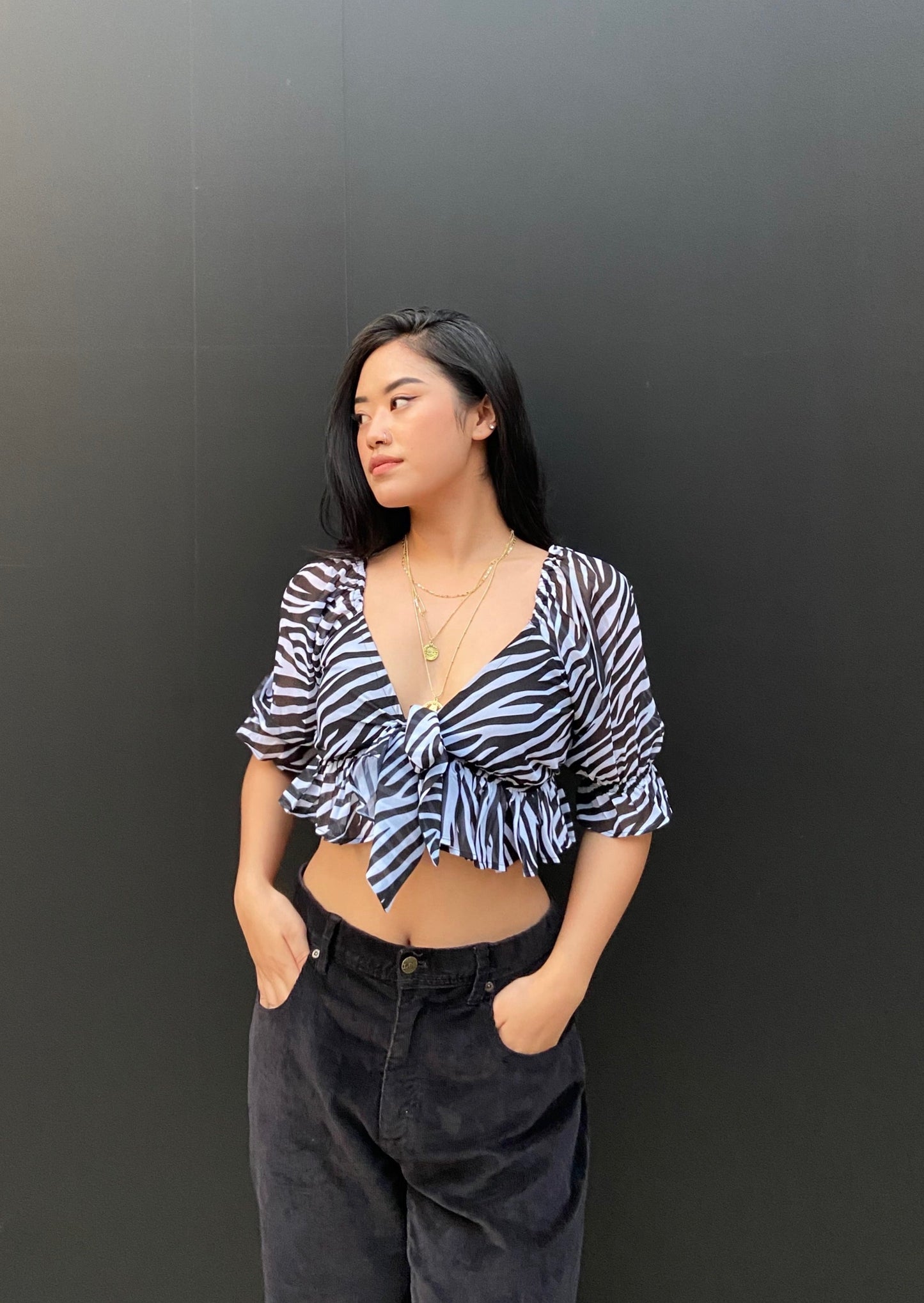 Zebra It Up Top