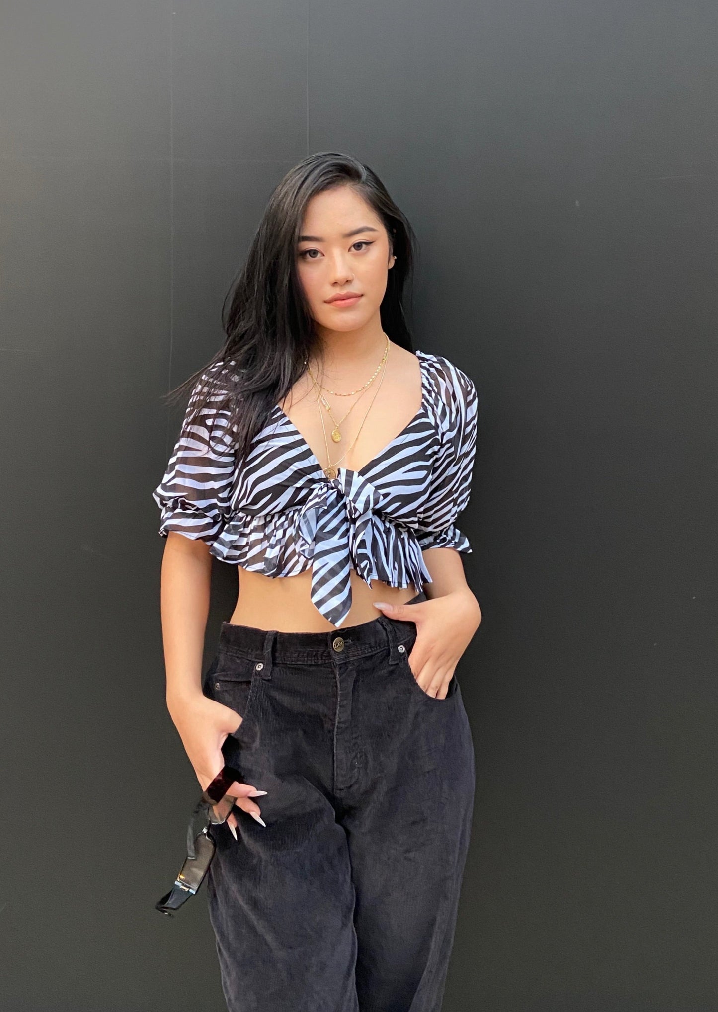 Zebra It Up Top