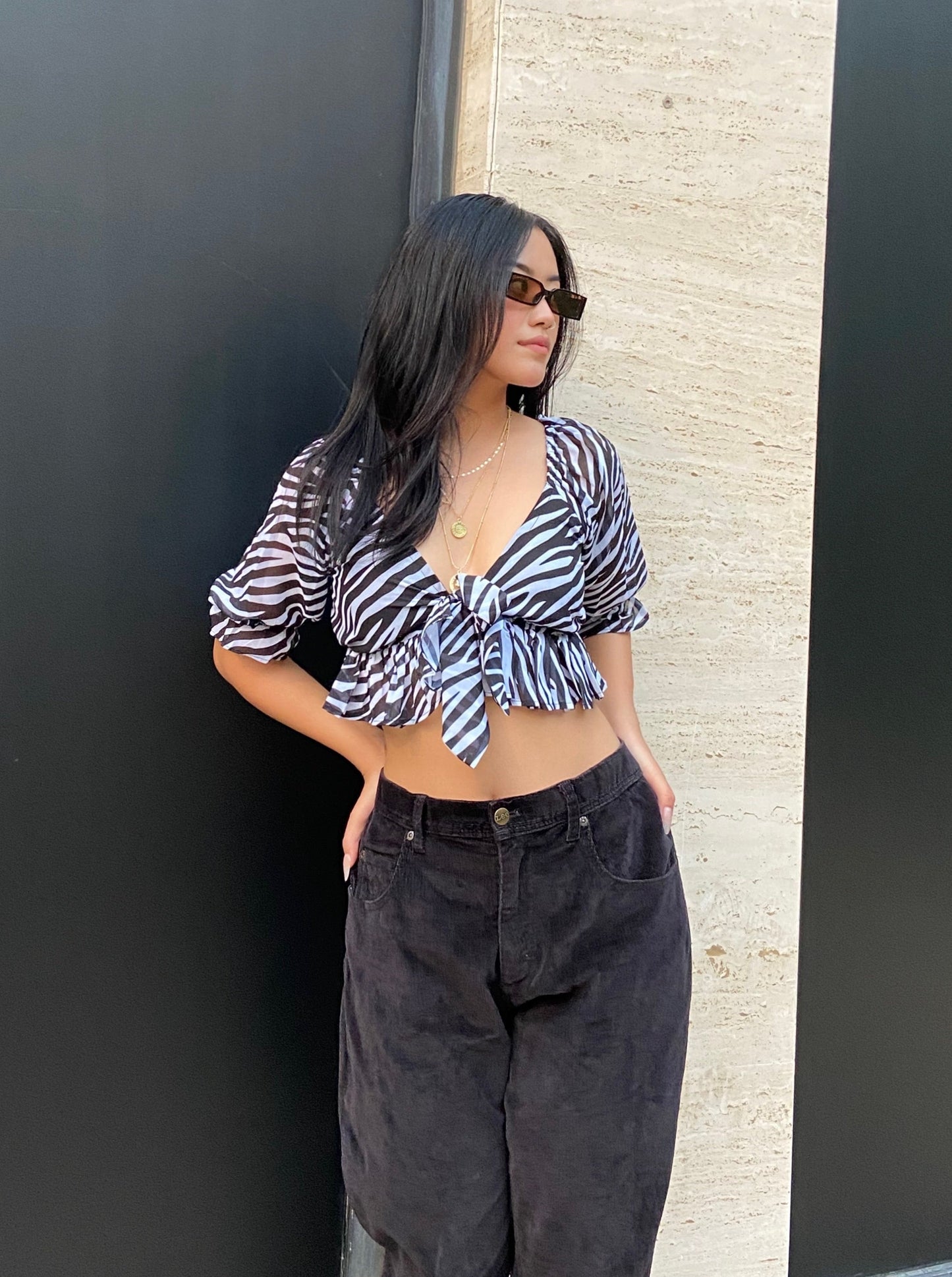 Zebra It Up Top
