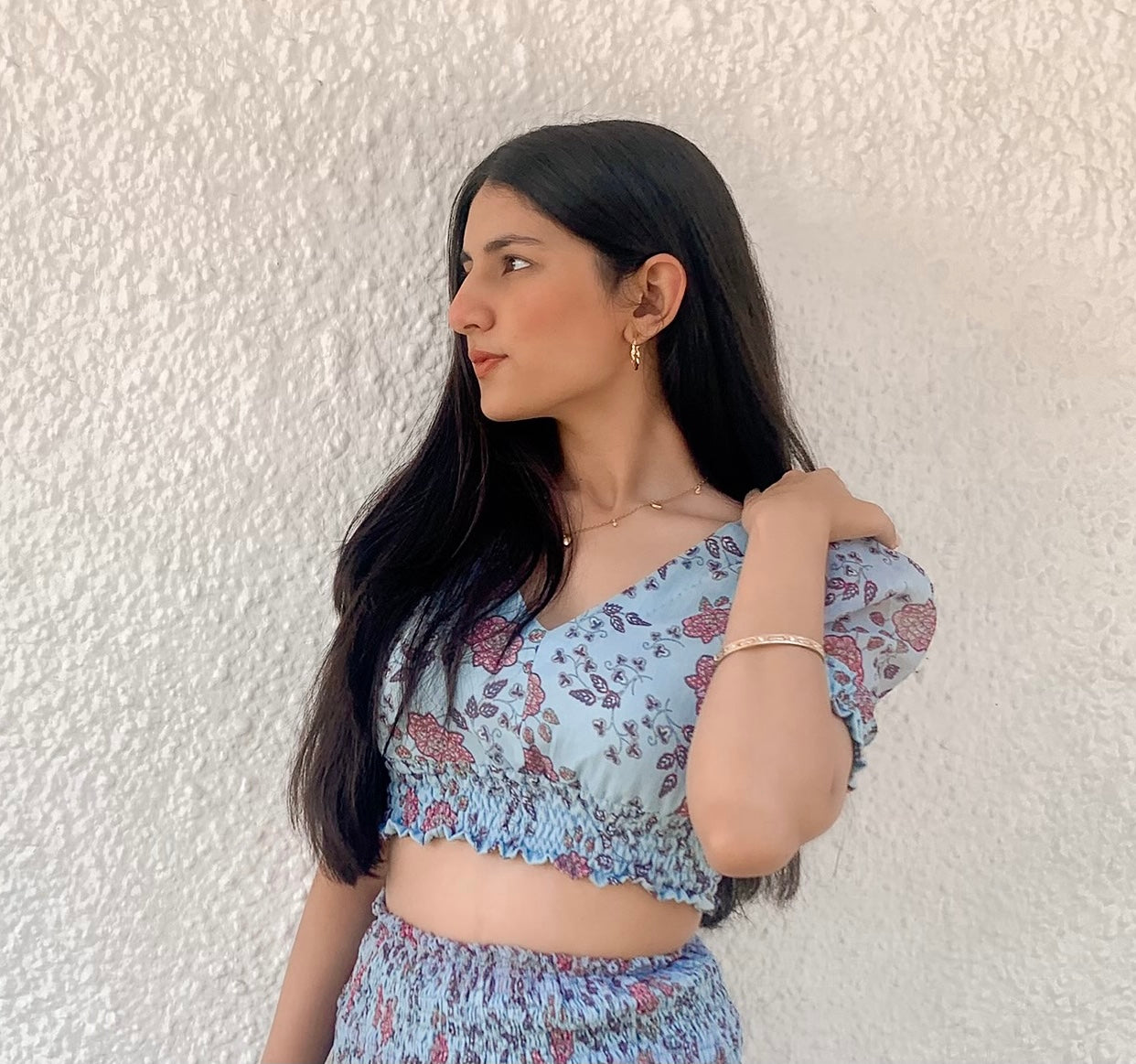 Powder Blue Kiss & Hug Co-ord Set