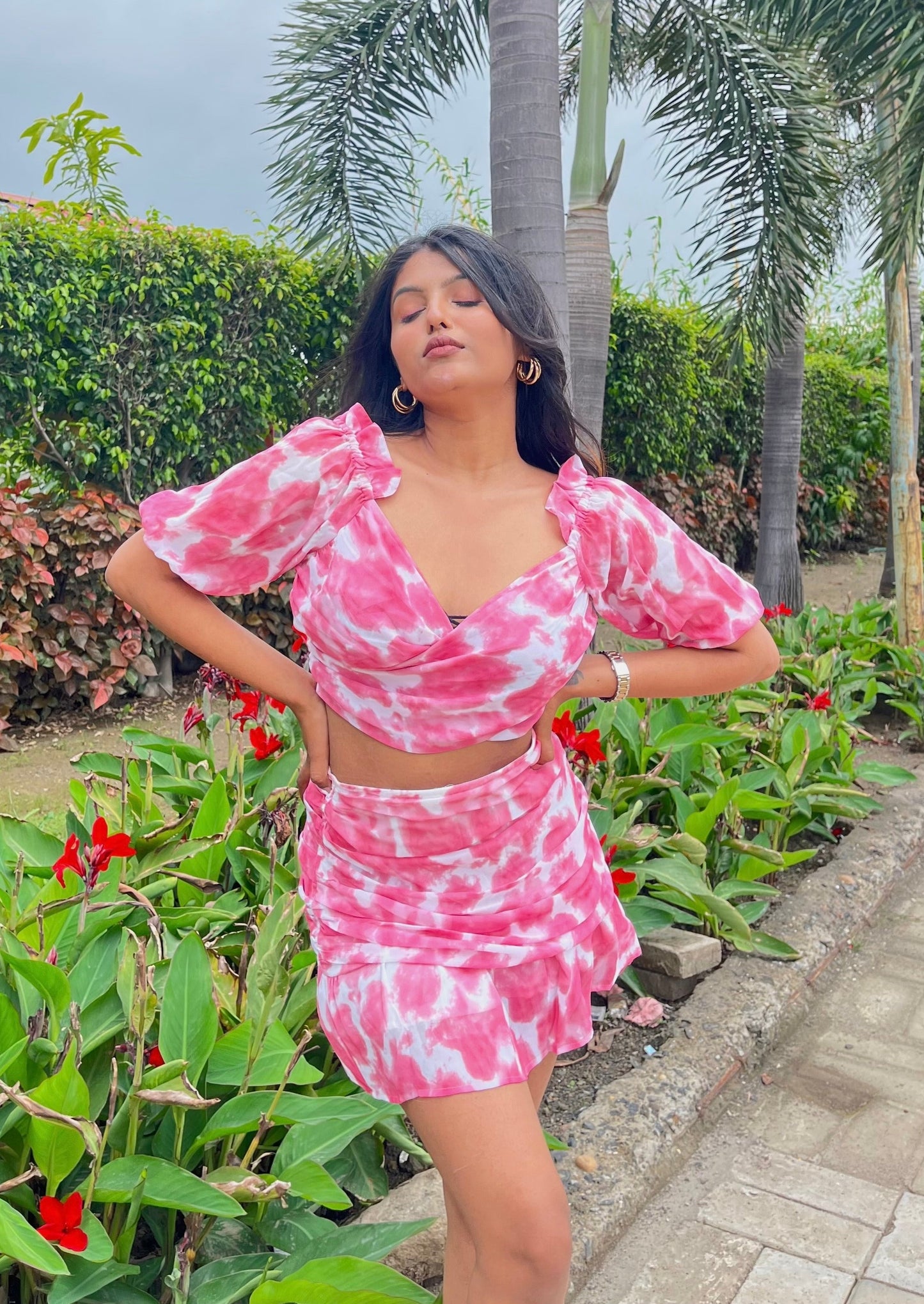 Pink Popsicle Skirt & Top