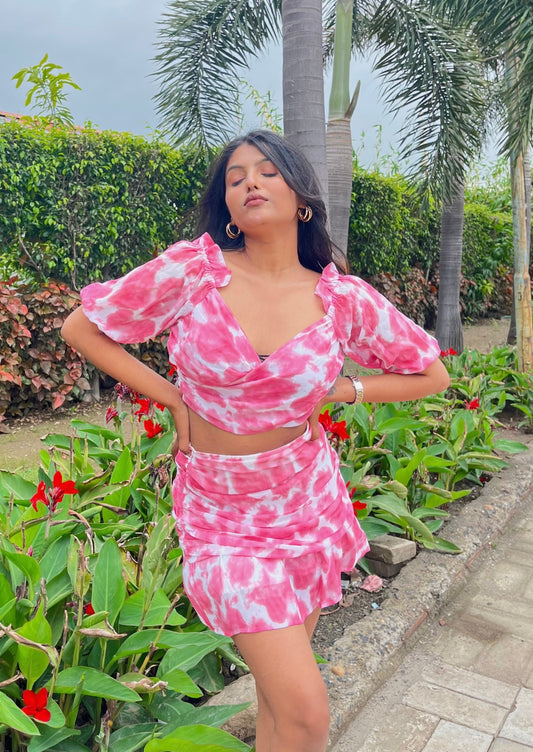 Pink Popsicle Skirt & Top