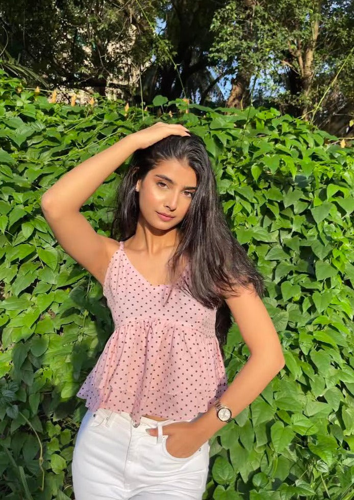 Playful Polka Top