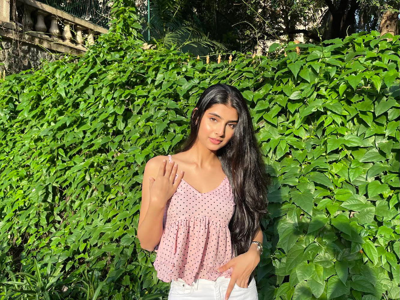 Playful Polka Top