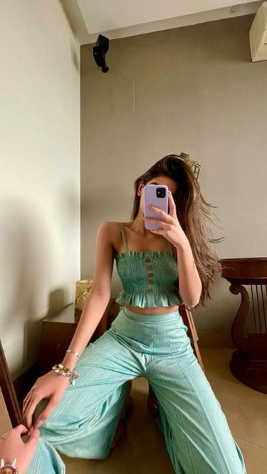 Sea Green Co-ord Set