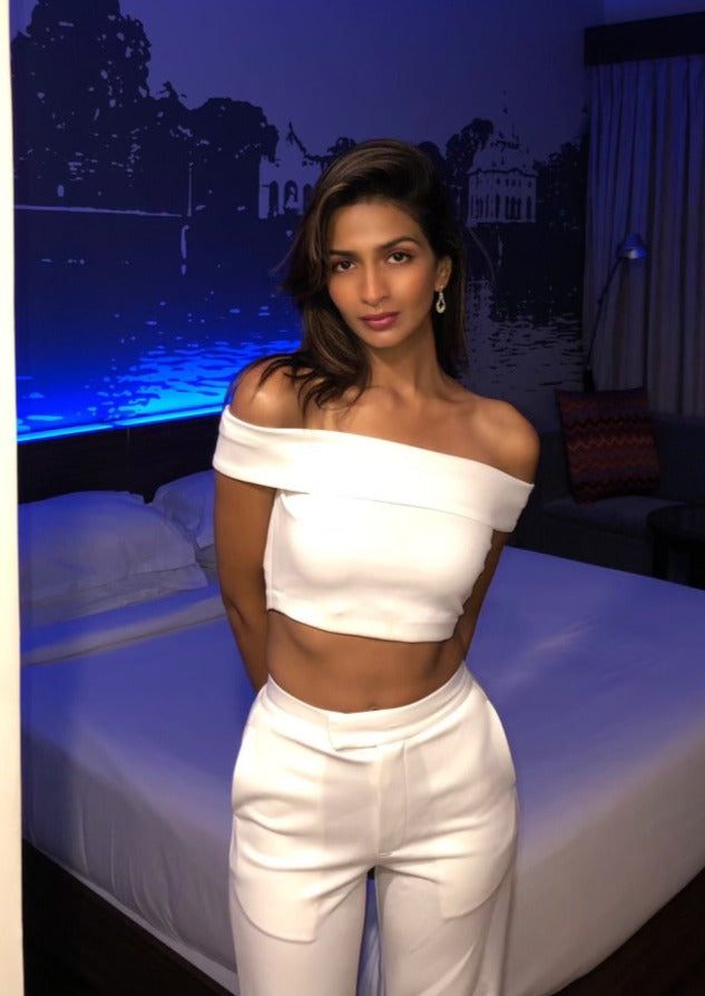 Solid White Top