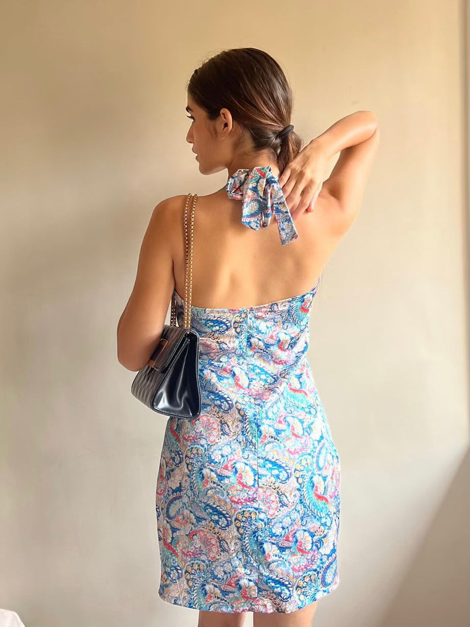 Wild Paisley Dress