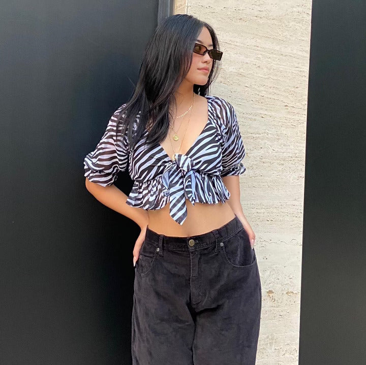Zebra It Up Top