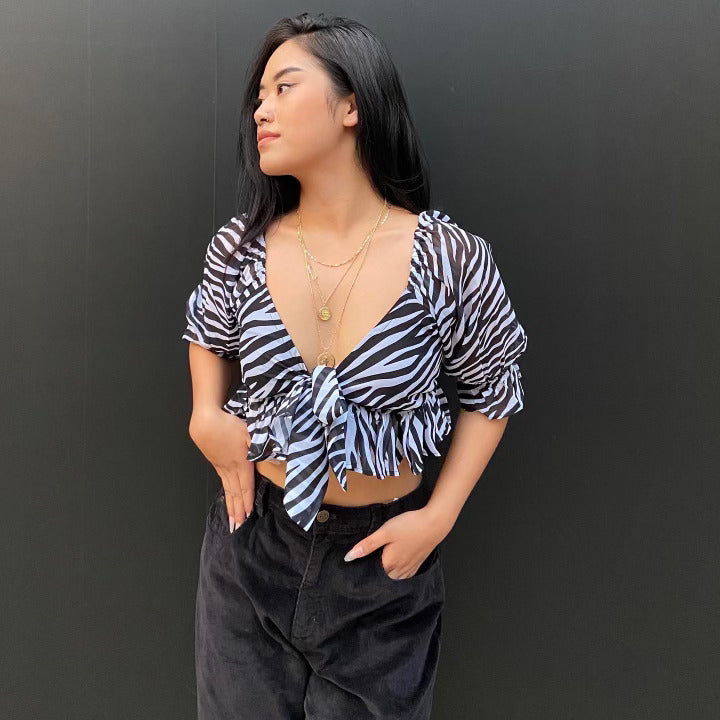Zebra It Up Top