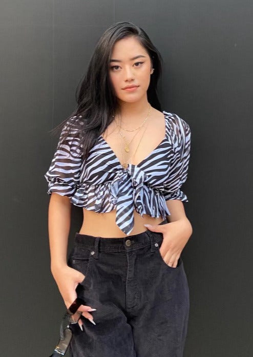 Zebra It Up Top