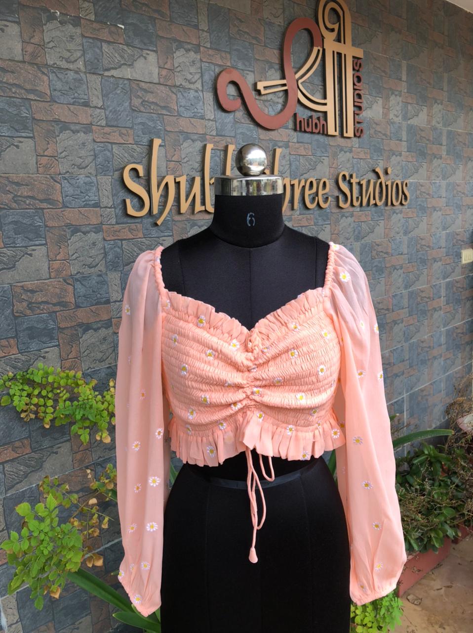 Daisy Darling Embroidered Top