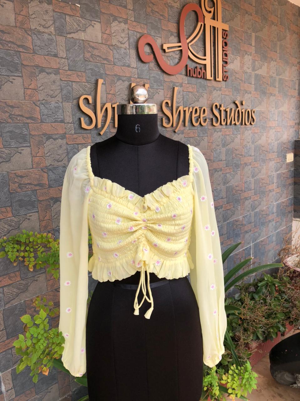 Daisy Darling Embroidered Top