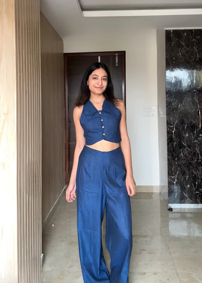 Faux Denim Set