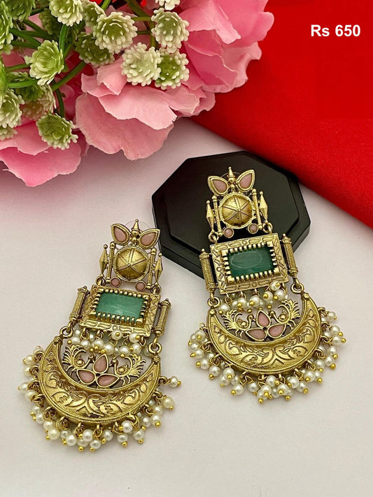 Brass Earring 533