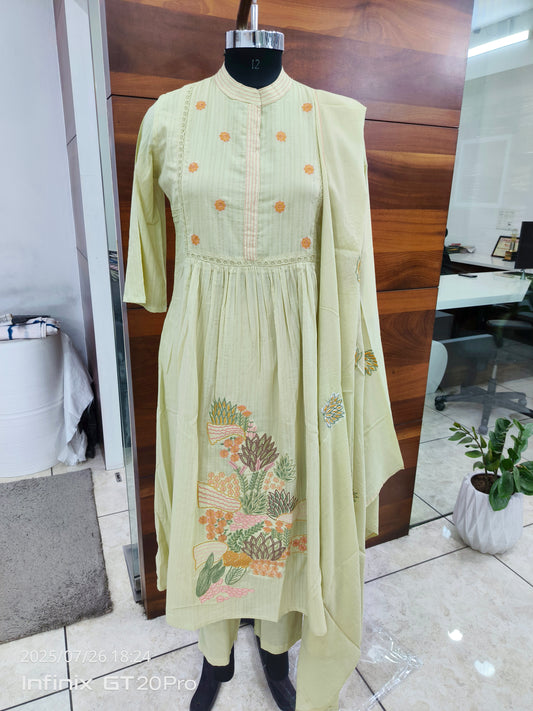 Green Orchid - 3 PC Set