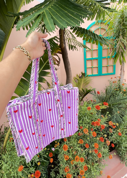 Cherry Hearts Tote