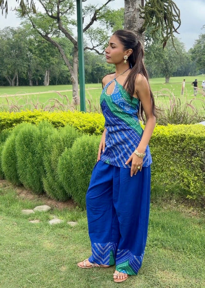 Morni Bandhani Set