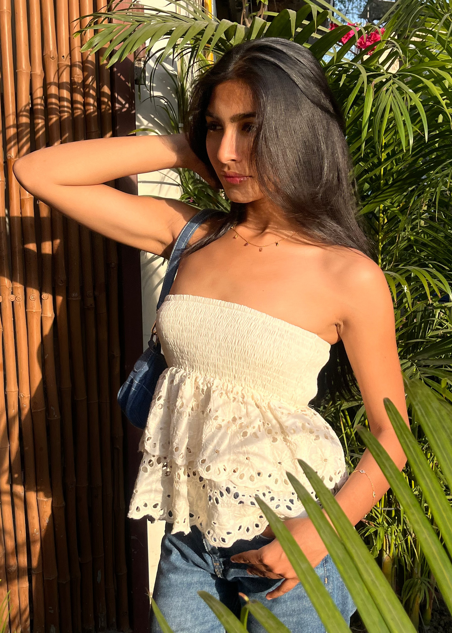 Vanilla Lace Top