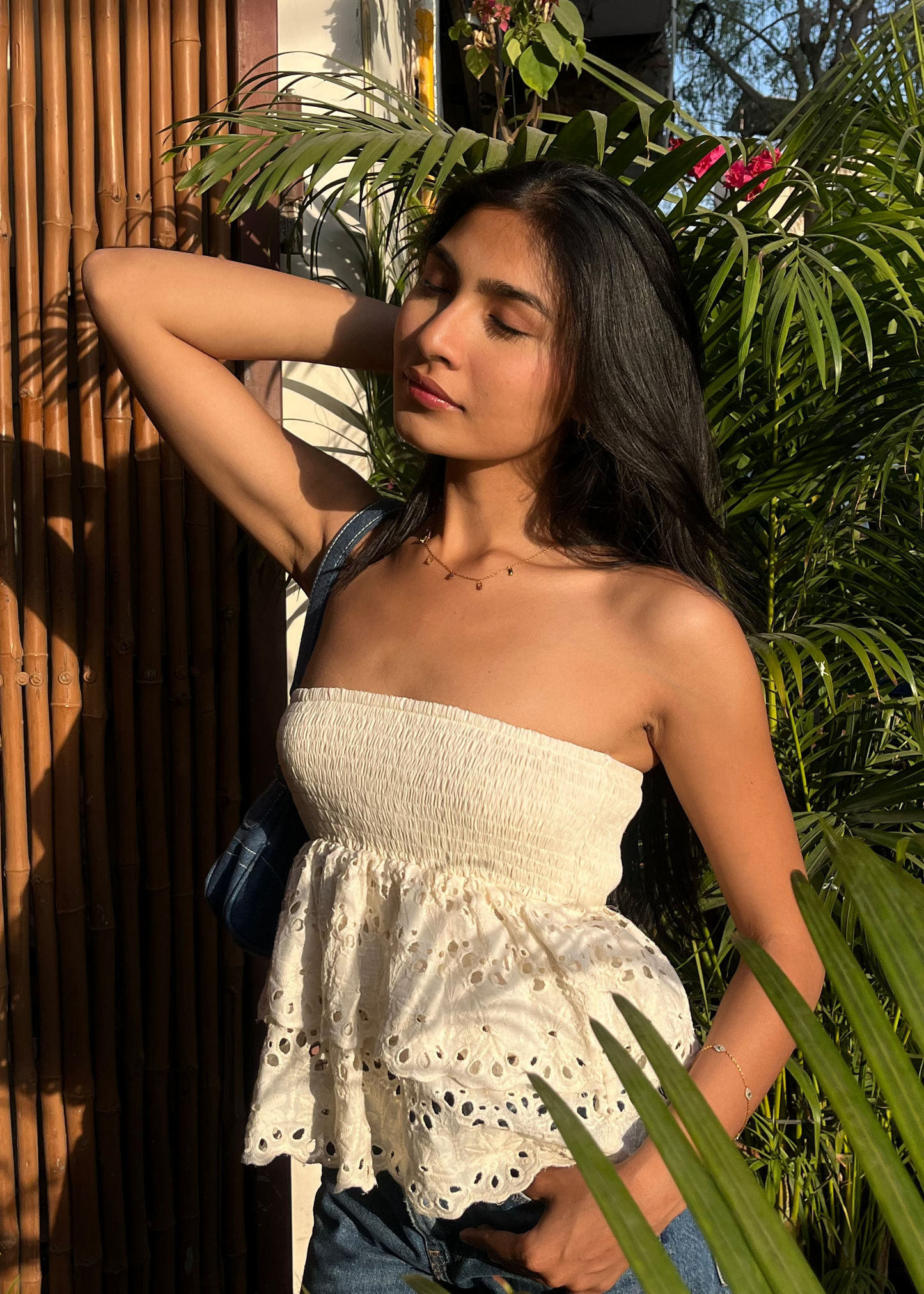 Vanilla Lace Top